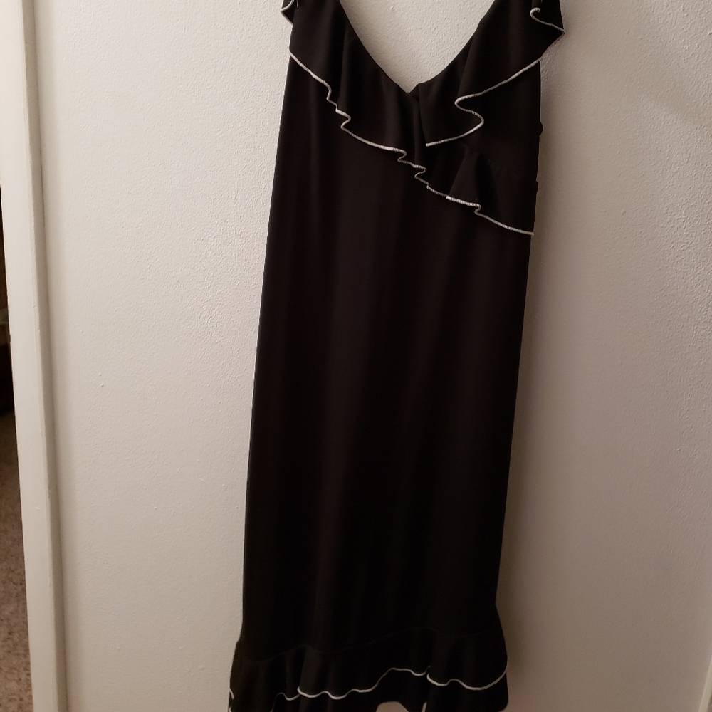Black cocktail dress